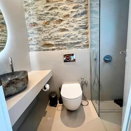 Tzia Stone Studio With Modern Design & Sea View Apartamento Koundouros