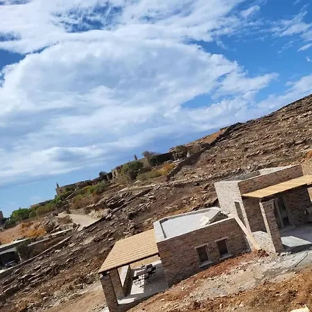 Tzia Stone Studio With Modern Design & Sea View Daire *