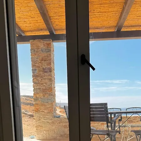 Tzia Stone Studio With Modern Design & Sea View Daire *